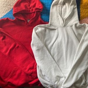 Two youth hoodies, youth xl (fits 11-12 year old)